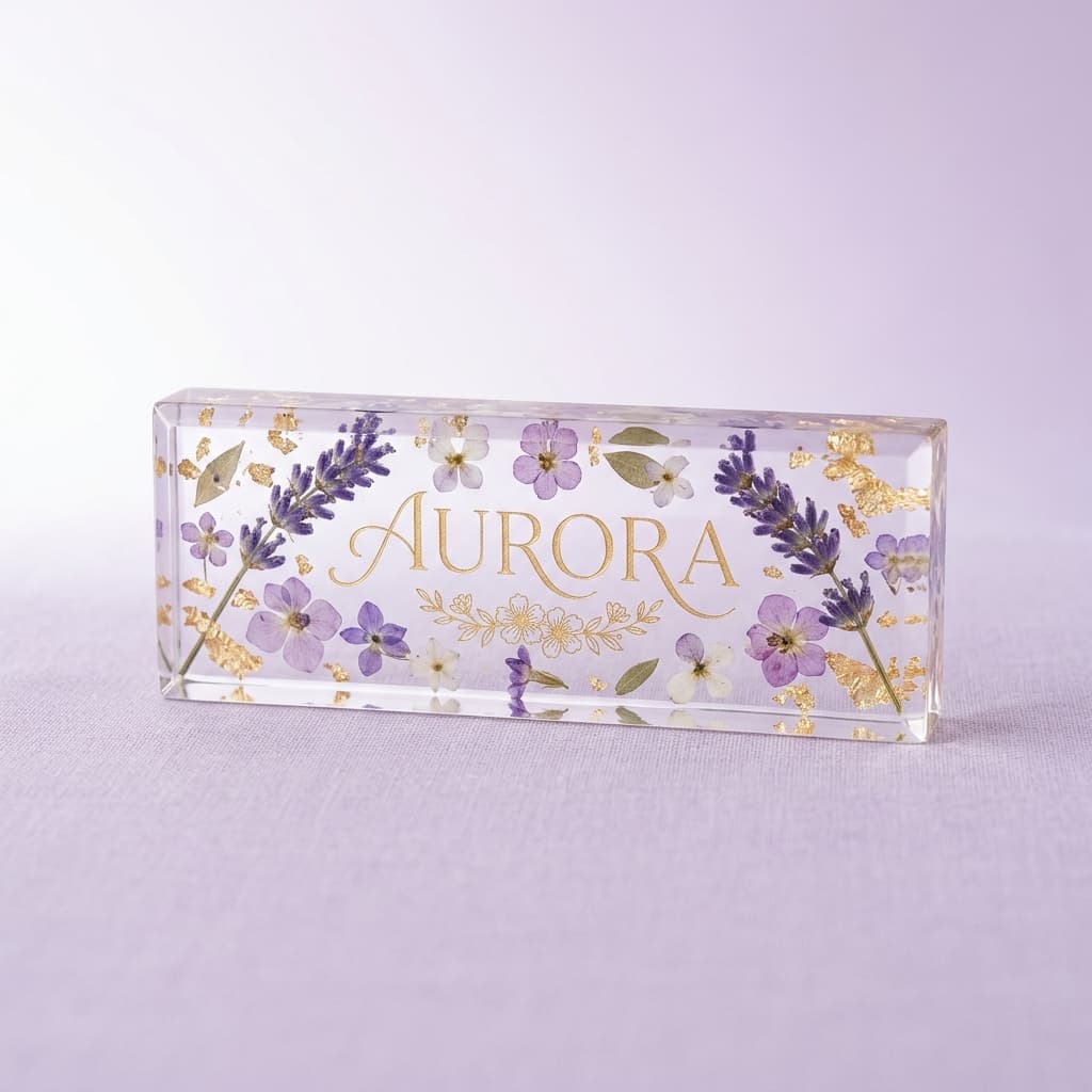 Preserved Flower Memory Keepsake Frame